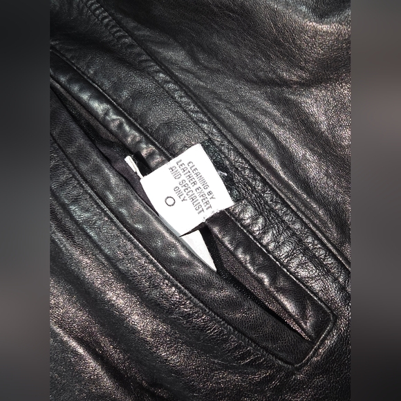 VTG  Y2K 90s Joseph & Feiss Reversible 100% Genuine Lambsskin Leather Jacket XXL - Picture 11 of 16